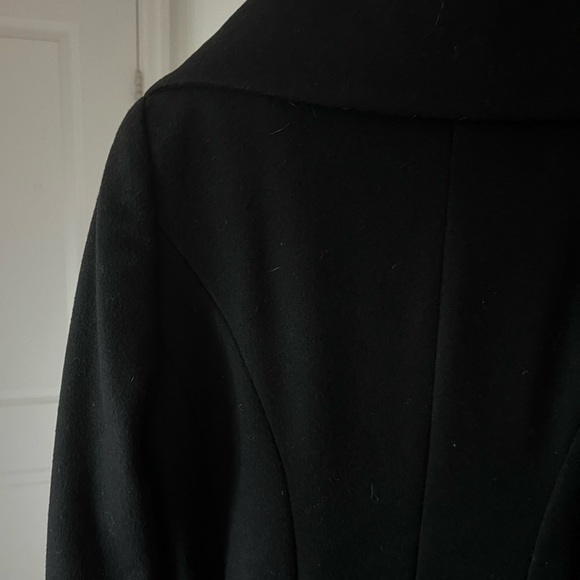 Votre Nom | Black Wool/Cashmere Blend Coat | Size XS - Picture 9 of 13
